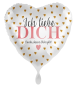 Preview: Folienballon - Danke, dass es dich gibt! - ø 43cm
